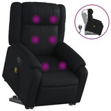 thumbnail of vidaXL Massagesessel mit Aufstehhilfe Schwarz Kunstleder