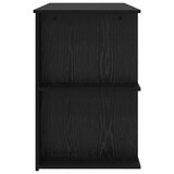 thumbnail of vidaXL Bureau met plank Zwart eiken 140 x 50 x 75 cm Bewerkt hout