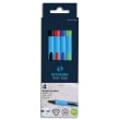 thumbnail of SCHNEIDER 4er-Pack Kugelschreiber SLIDER EDGE mit Kappe, breiter Spitze und sortierten Tinten
