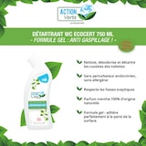 thumbnail of Action verte detartrant gel wc Ecocert 750 ml - gel WC nettoyant, détartrant, désodorisant