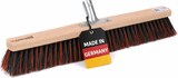 thumbnail of Hochwertiger Straßenbesen 100cm Breit Arenga-Mix-Borsten mit Metall-Stielhalter ohne Stiel Besen für draussen Gartenbesen Kehrbesen