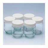 thumbnail of Clatronic JM 3344 Yogurtera, Preparacion de 1,1L, 7 Tarros con Tapón(160 ml), Tapa Transparente, Indicador Luminoso 15W Blanco