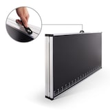 thumbnail of Tapeziertisch, klappbar, 1-teilig, Alu, 300 x 60 x 77 cm, Zentimeter-Skala bis 290 cm, multifunktionaler, klappbar, bis 30 kg belastbar, Raburg Stan
