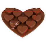 thumbnail of Silikonform Herz - braun 16x14x3cm - Silikon Form Backen, Seife & mehr - Backform