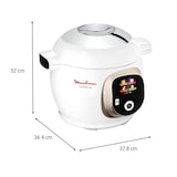 thumbnail of MOULINEX Multicuiseur Intelligent 1600w Blanc YY5412FB
