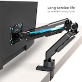 thumbnail of ONKRON Soporte de Monitor 13-34", hasta 10 kg, VESA 75x75 y 100x100, Giratorio e Inclinado, para mesa y TV, modelo G90-B Negro