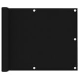thumbnail of Helloshop26 - Paravento per balcone 75 x 300 cm tessuto oxford nero 02_0010269