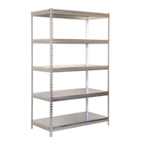 thumbnail of SimonRack Scaffale industriale, 2000x1000x600 mm, 300 kg al punto di flessione, 5 ripiani metallici, scaffale per garage, Zincato- Bricoforte
