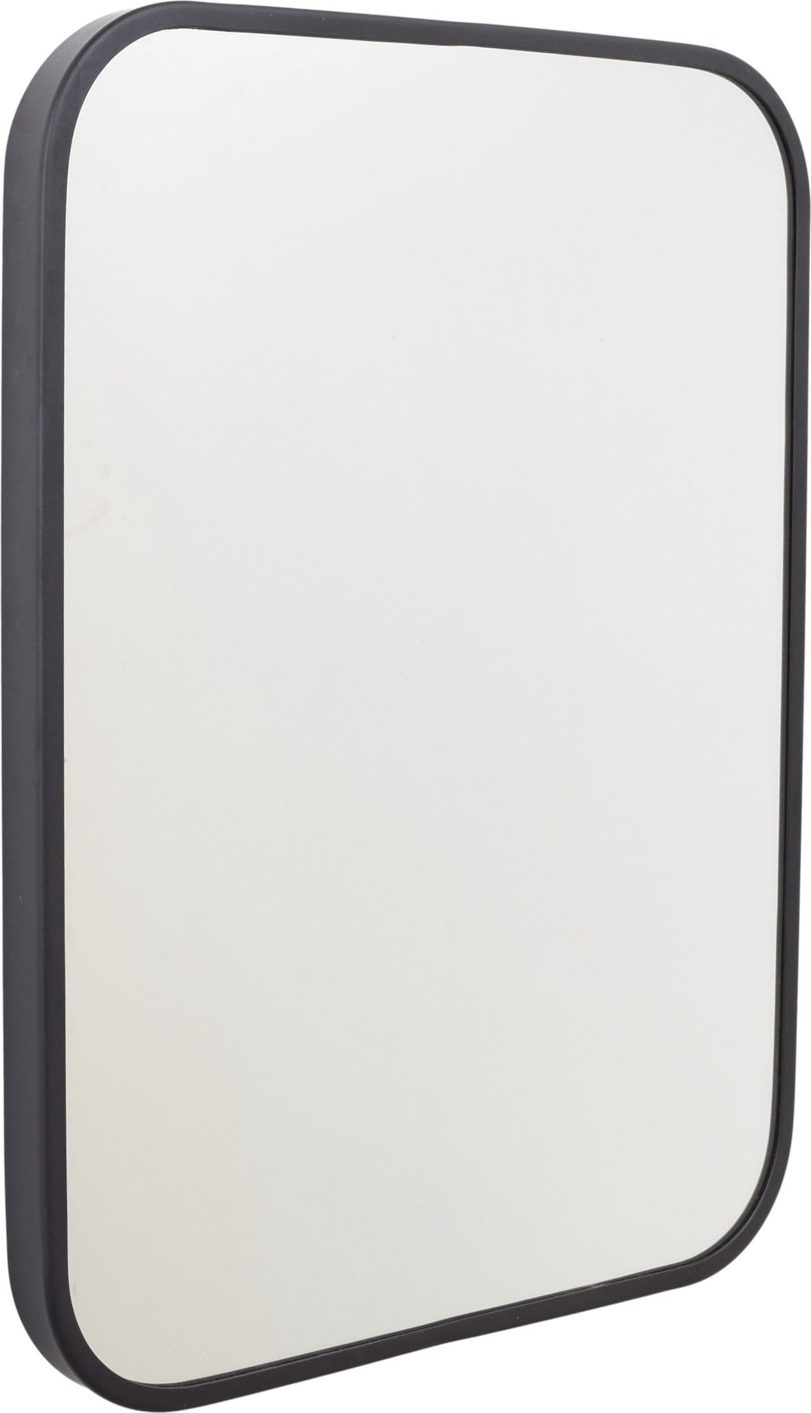 LOFT42 Mica Spiegel Rechteck Schwarz - Metall - 61x45