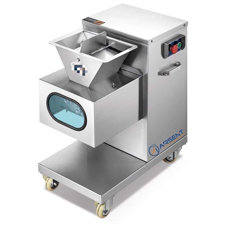 Cortadora de Carne en Tiras o Dados Separación de corte 4mm