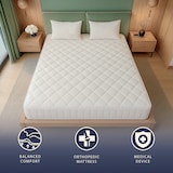 thumbnail of Materasso 1 piazza e mezza 120x200 Memory Foam | H 20 cm | Ortopedico | Anallergico | Made in Italy