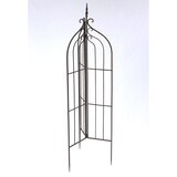 thumbnail of DanDiBo Rankhilfe Garten Metall Schwarz 120033 Rankgitter Blumen 132 cm Kletterpflanzen Rosen Bodenstecker Kletterhilfe Blumenhalter Ranksäule Zaun