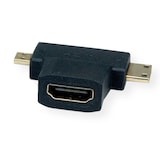 thumbnail of VALUE HDMI T-Adapter, HDMI  - HDMI Mini + HDMI Micro