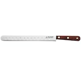 thumbnail of Au Nain Couteau  jambon lame alvéolée inox 30cm, manche palissandre 3 rivets.