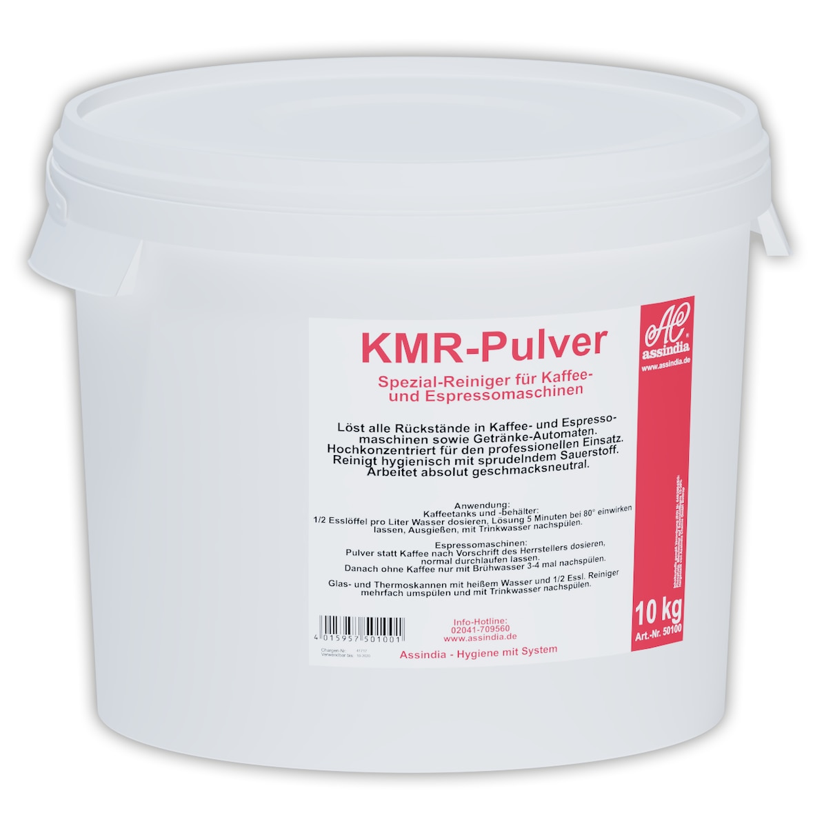 Assindia KMR Kaffee-Masch. Rein. Pulver 10kg