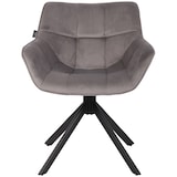 thumbnail of Esszimmerstuhl Westport Samt grau