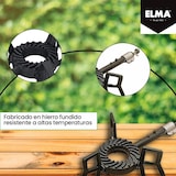 thumbnail of ELMA Hornillo a Gas de Hierro Fundido Resistente a Altas Temperaturas. Llama Regulable I 6,5 Kw I 30 mbar. Incluye válvula de seguridad