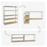 thumbnail of PROREGAL Schwerlastregal Giant Elephant | HxBxT 180x150x45 cm | Fachlast 200kg | Verzinkt | Stecksystem Lagerregal Regalsystem