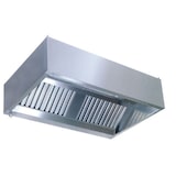 thumbnail of Kastenhaube ohne Motor Dunstabzugshaube Abzugshaube Edelstahlhaube 1200x900x450 mm