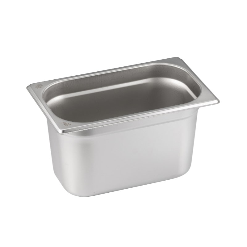 ILSA Bacinella Gastronorm 1/4 in acciaio inox 18/10 cm 26,5x16,2 h cm 15