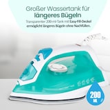 thumbnail of EMERIO - Fer à repasser Easy-Glide - glisse - flotte sur les vêtements, 2000W, Semelle en céramique, Câble 1,9 mètres, Fonction autonettoyante