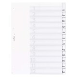 thumbnail of DURABLE Ordnerregister 681019 1-12/Jan-Dez A4 umschweißte Taben