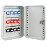 thumbnail of HMF 12515-07 Schlüsselkasten abschließbar, 15 Haken, 25 x 17 x 7,5 cm, Lichtgrau