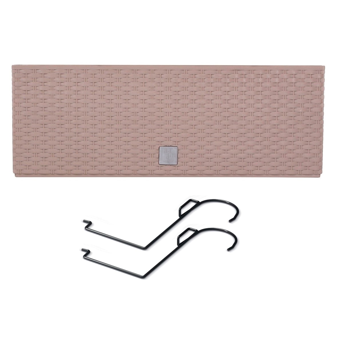 Prosperplast - RATO CASE W Balkonkasten - 58x18x19,5cm in Mokka farbe