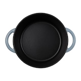 thumbnail of San Ignacio Noia - Cacerola con tapa Ø25,5x12cm (5 L) en Hierro Fundido y Set de 5 Utensilios de Silicona y Madera