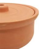 thumbnail of Viapot Medium 2500 ml - Natur - Terrakotta-Schmortopf mit Deckel - 24×12 cm