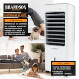 thumbnail of Brandson, Luftkühler mobil mit Wasserkühlung, Turmventilator 50 W mit 5L Wassertank, Luftbefeuchter Ventilator Standventilator, leise