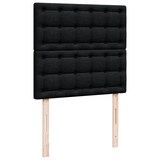 thumbnail of vidaXL Boxspringbett mit Matratze Schwarz 90x190 cm Stoff