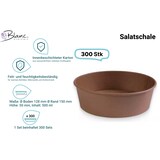 thumbnail of Salatboxen Salatschalen braun 500ml, 300 Stück, to go, take away, biologisch abbaubar, Kraftpapier+ PLA