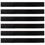 thumbnail of vidaXL Zelfklevende Deurborstels 6 pcs Bruin 100 cm Aluminium Legering