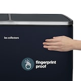 thumbnail of Les Collectors N°908 Mülleimer, Mülleimer, 2 Körbe, 30 l, Schwarz (30 l, Dunkelblau)…