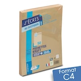 thumbnail of Lot de 1000 Enveloppes kraft brun C4 auto-adhésives
