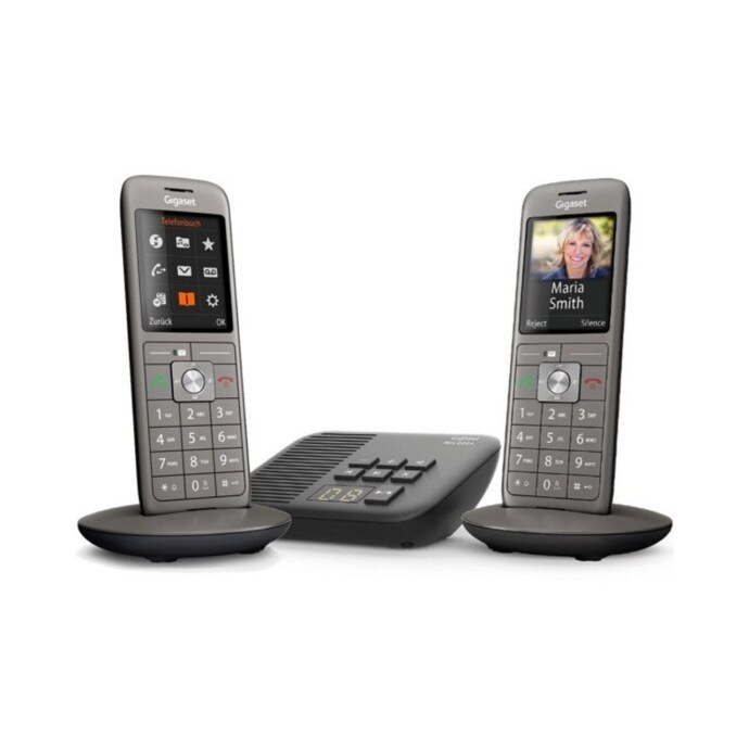 Gigaset CL660A DUO Tél. DECT +REP.  base + 2 combinés