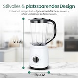 thumbnail of Emerio Blender 1,5 L – Smoothie-Maker mit 2 Geschwindigkeitsstufen – Edelstahlmesser & spülmaschinengeeignet – 500 W – Blender-to-Go BL-124816.7
