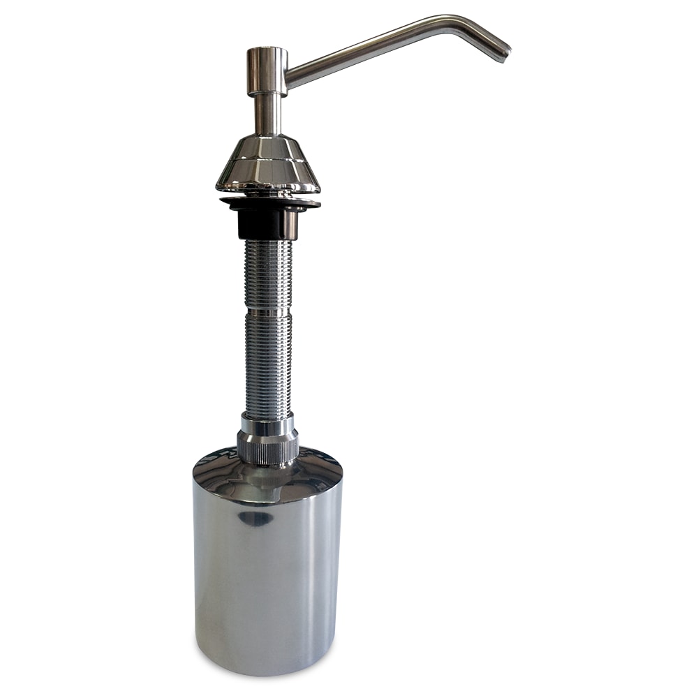 Saboneteira inox 500 ml. modelo de encastrar