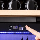 thumbnail of Klarstein Barossa 123 Duo Weinkühlschrank 123 Fl 226 Ltr 2 Zonen Touch-Steuerung Schwarz