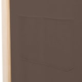 thumbnail of Helloshop26 - Biombo divisório divisória móvel decorativo 3 painéis marrom 120x4 cm tecido 0802087