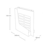 thumbnail of Tisch-Prospekthalter DIN A5 plus