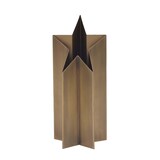 thumbnail of MARKSLÖJD Asteri Tischstern 1L 35cm Antik Messing