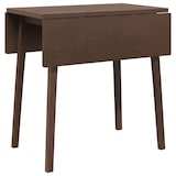 thumbnail of Table à manger marron bois massif et caoutchouc Modèle Helios Essence Élite