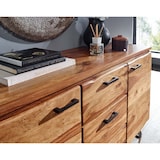 thumbnail of Sideboard  Sheesham Massivholz / Metall mit Baumkante : Größe - 148 x 71 x 49 cm