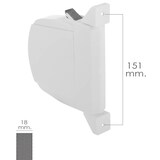 thumbnail of WOLFPACK - Recogedor Persiana Mini Abatible Cinta de 18 mm. 6 metros.