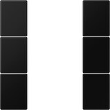 thumbnail of Jung Tastensatz komplett 3-fach LS 503 TSA SWM LS503TSASWM