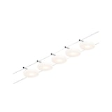 thumbnail of Paulmann CorDuo Système sur câbles LED DiscLED Kit de base  5x200lm 5x4,5W 3000K  230/12V Chrome mat#Chrome 94426