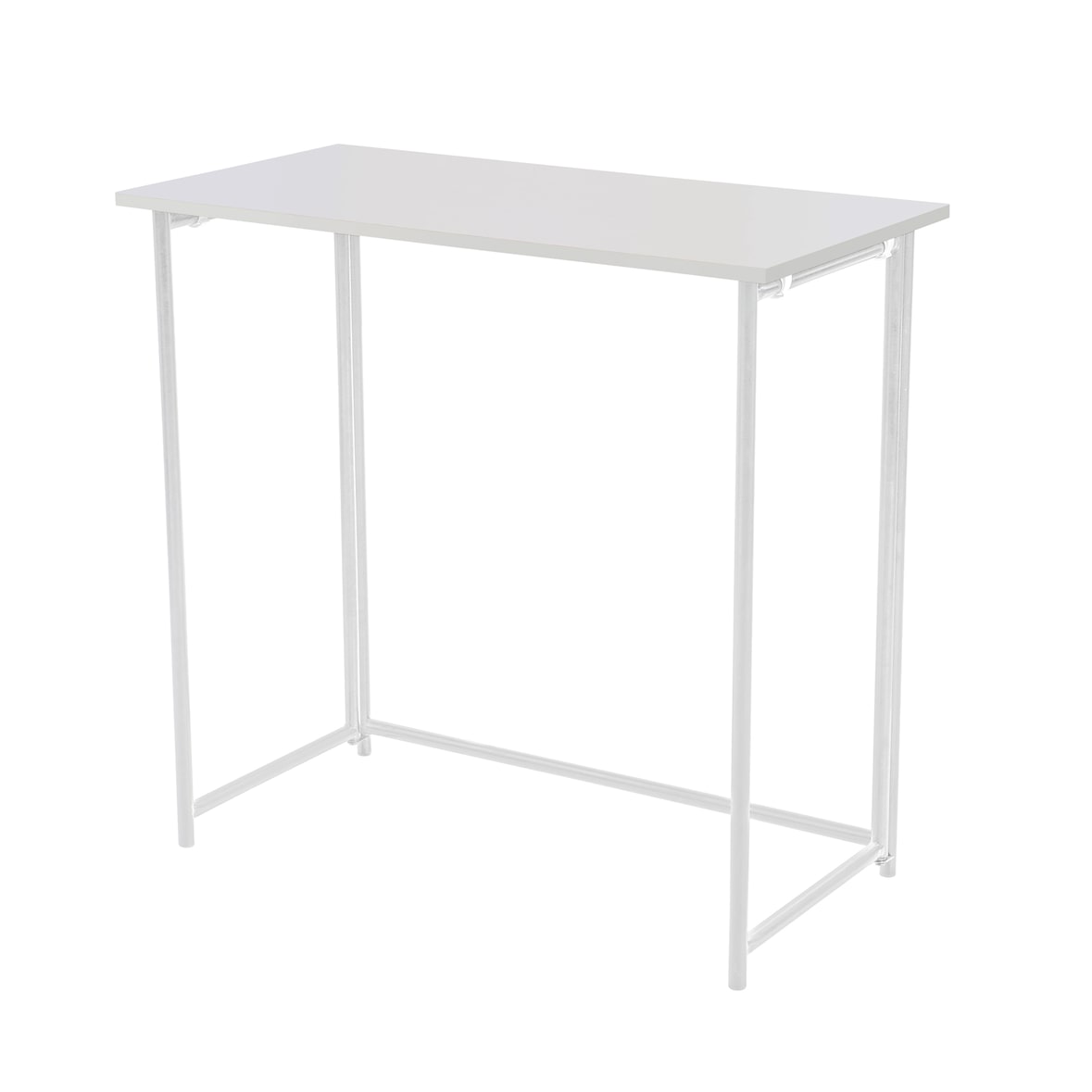 SVITA Bureau Inklapbaar Smal Ruimtebesparend Multifunctioneel Computerbureau 80x40x76cm Wit