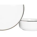 thumbnail of CreaTable Nordic Festive Weiss Tellerset 18-tlg Steinzeug